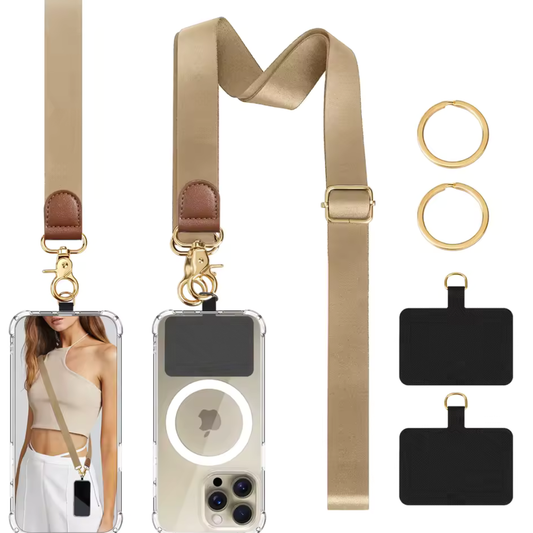 Immer alles griffbereit – mit dem universellen Handy-Umhängeband 📱✨