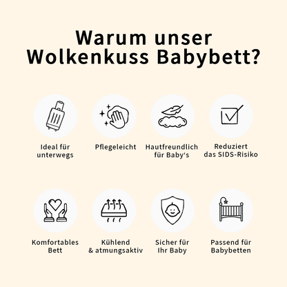 Wolkenkuss - Entwickelt von Kinder-Osteopathen für sichere Tage und Nächte
