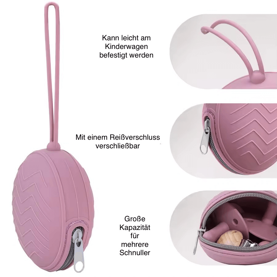 🍼 Stylische & praktische Schnullerbox – immer hygienisch unterwegs!