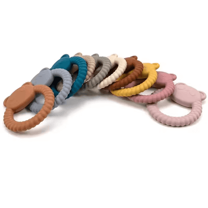 Sanfte Hilfe beim Zahnen - Der süße Bunny-Beißring für Dein Baby