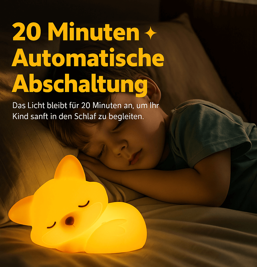 Kuschelige Tier-Nachtlichter - süße Begleiter für süße Träume