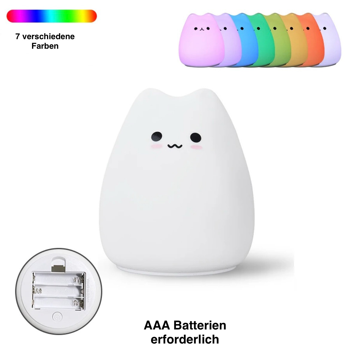 Kuschelige Tier-Nachtlichter - süße Begleiter für süße Träume