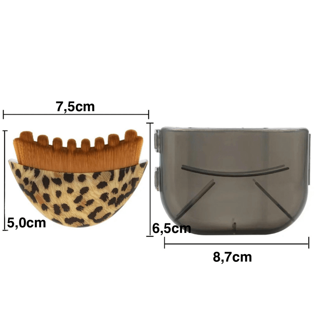 Lymphkonturpflege-Gesichtsmassagebürste