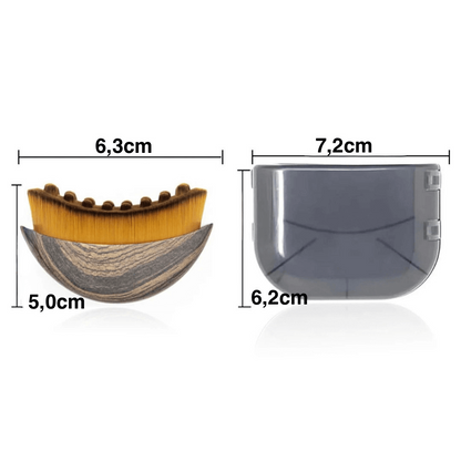 Lymphkonturpflege-Gesichtsmassagebürste