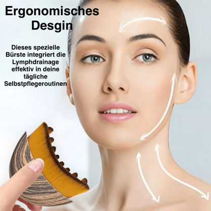 Lymphkonturpflege-Gesichtsmassagebürste