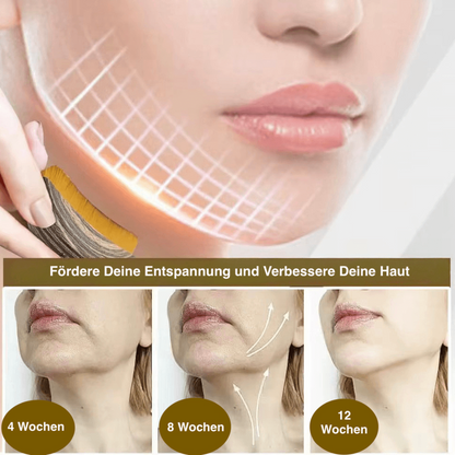 Lymphkonturpflege-Gesichtsmassagebürste